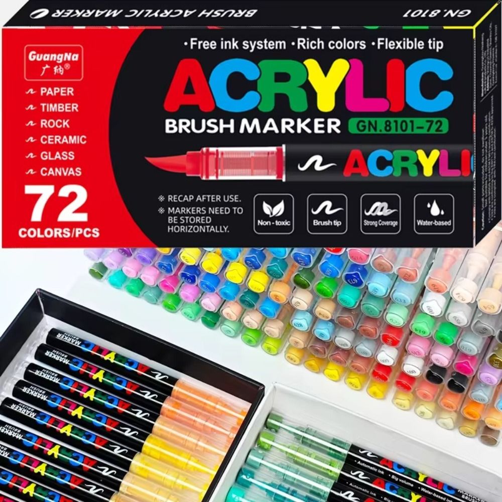 Copic Marker Classic - 12/24/36/48/60/72/100/120 Farben Acryl-Malstifte DIY Bastelset Weihnachtsgeschenk