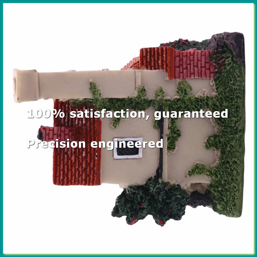 Crafting Resin - Niedliches Mini-Harzhaus Miniaturhaus Feengarten Landschaftsgestaltung Heim-