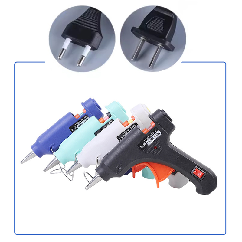 Heat Gun Small - 20W Mini-Heißklebepistole EU Elektrisches DIY-Handwerk Industrielles