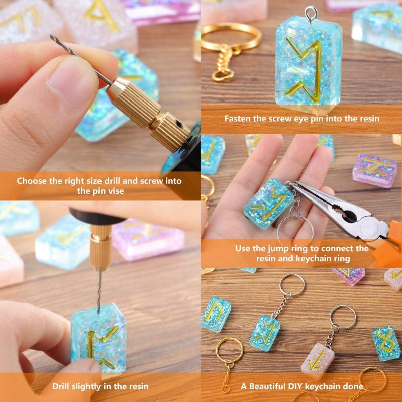 USB Mini-Drehbohrer 3-Bit-Set  – Resin Craft Workshop Bewertung und Preis
