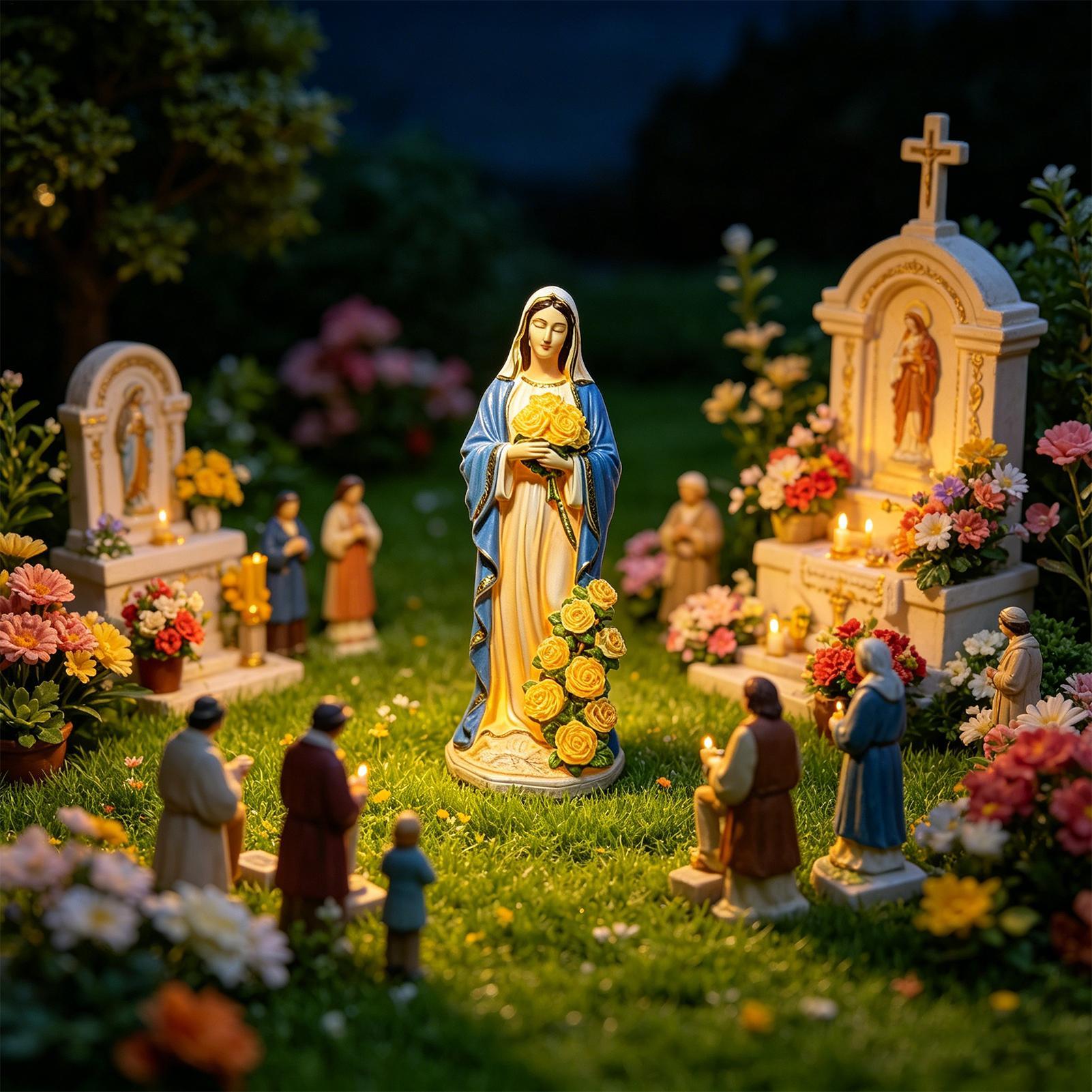 Solar-Statue der Jungfrau Mari – Crafting Resin Bewertung und Preis