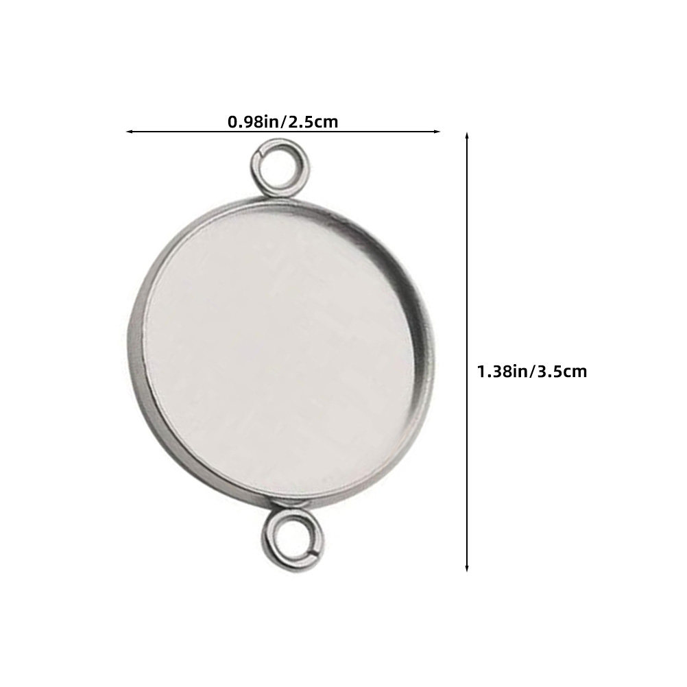 20 Stück Edelstahl-Schmuckfass – Bezels Set Pendant Bewertung und Preis