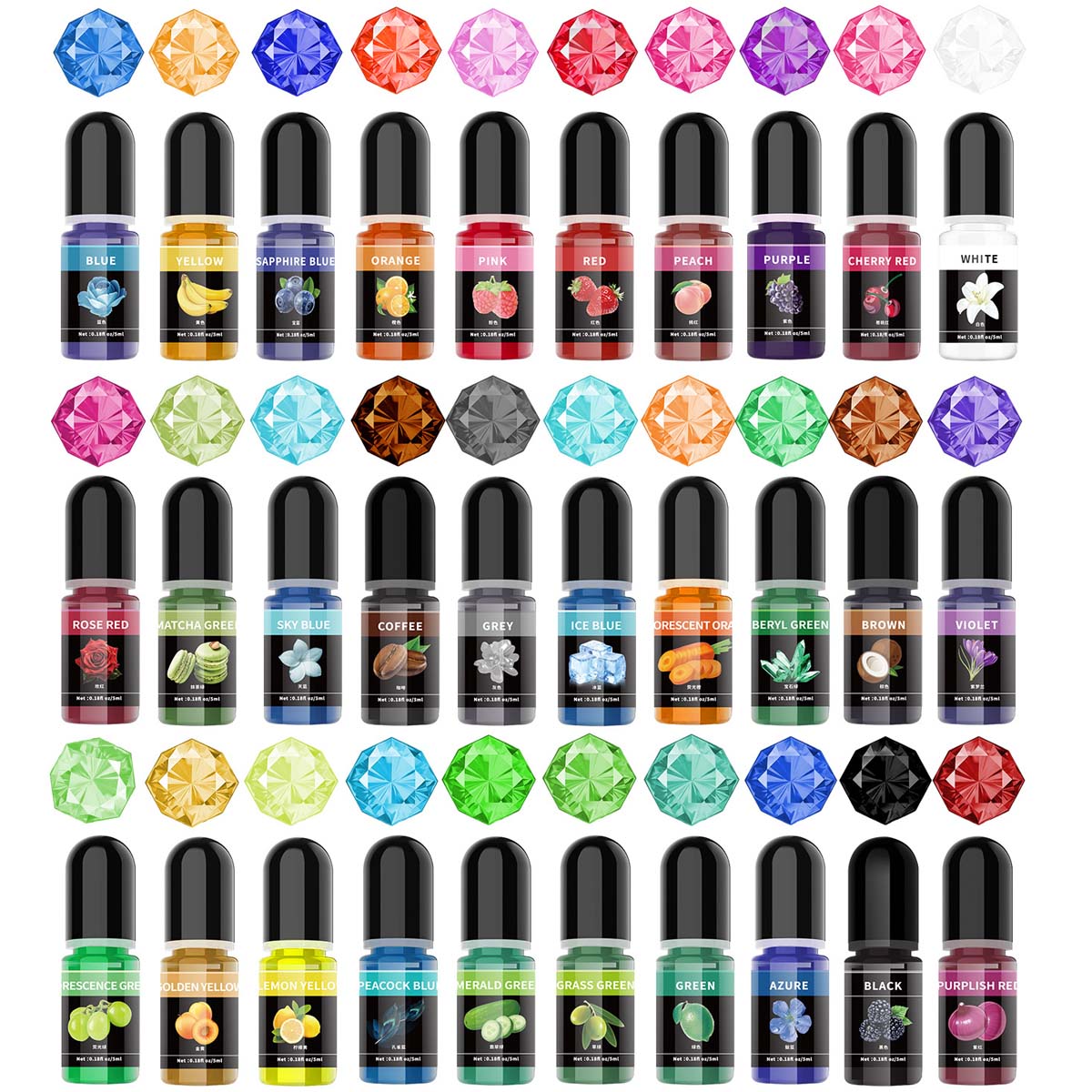 5 ml/Flasche Epoxidharz Pigmen – Epoxy Uv Resin Kit Bewertung und Preis
